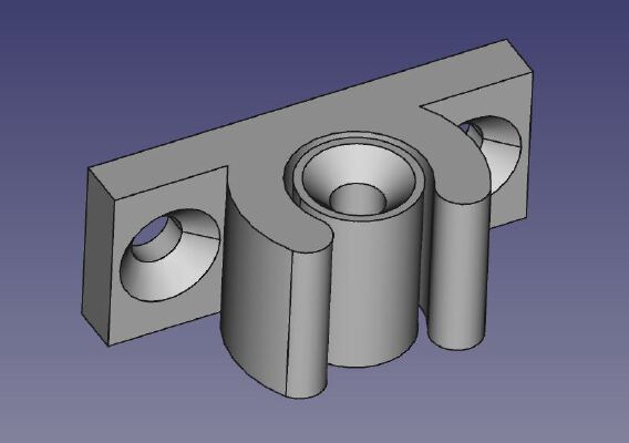 Small Door Catch | 3d print model