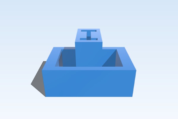 Sears SR 2100 Boombox radio button | 3d print model