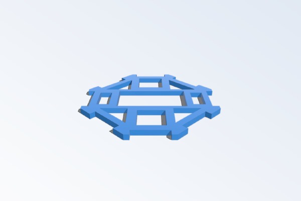 dominos center piece | 3d print model