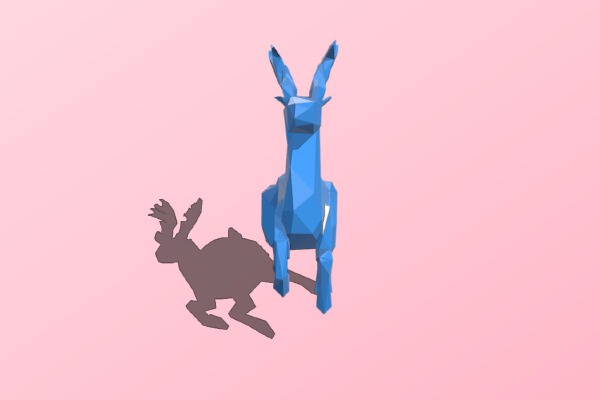 Santa claus’s reindeer | 3d print model