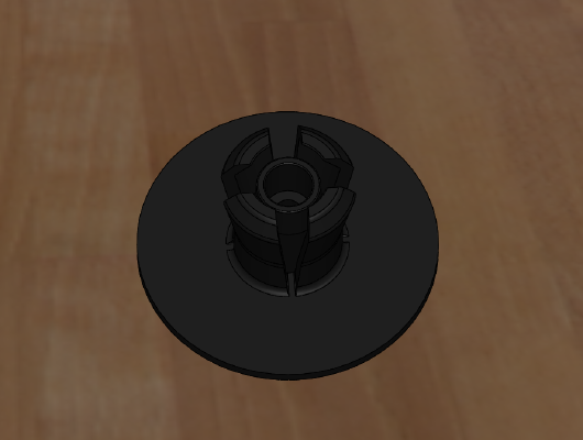 clips peugeot 8mm | 3d print model