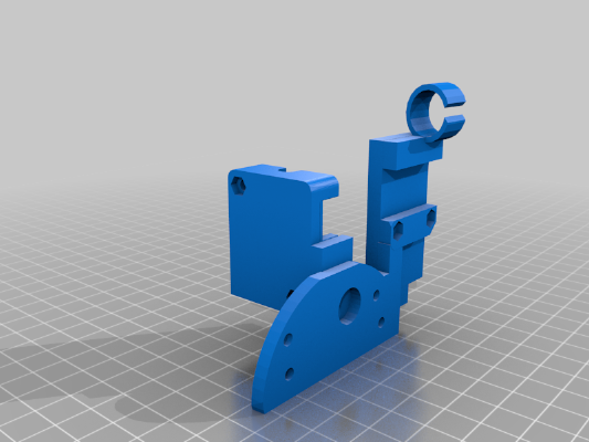 Hemera mount CR6 | 3d print model