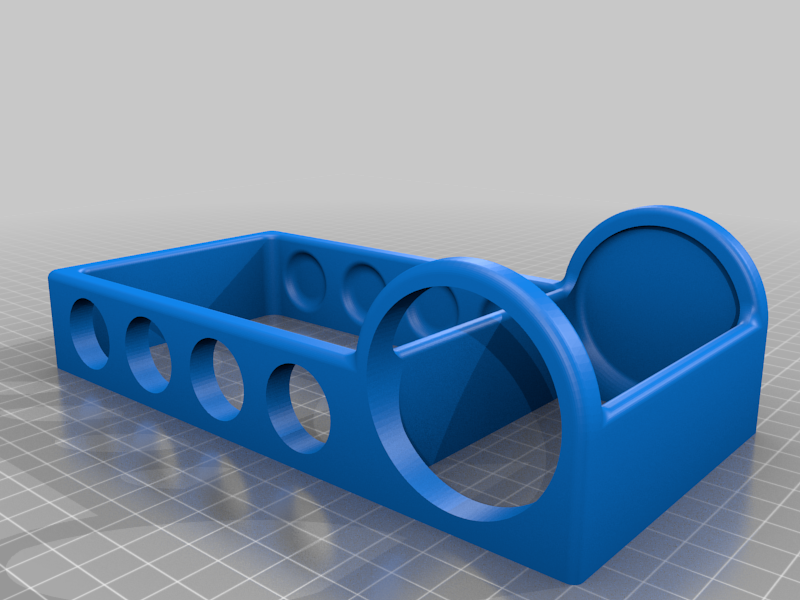 Toothbrush and toothpaste holders for 5,4,3,2