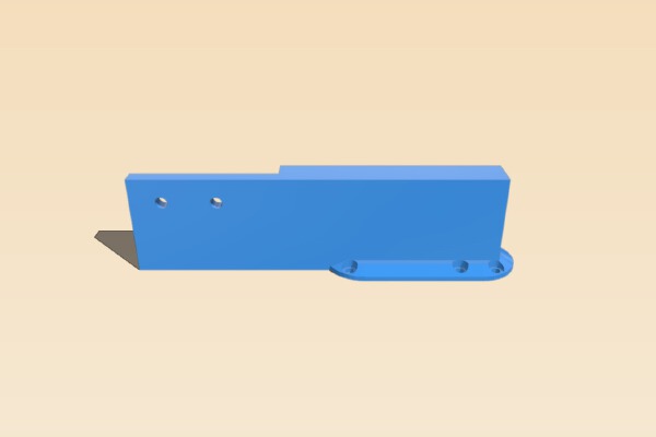 BTT Smart Filament Sensor Mount | 3d print model