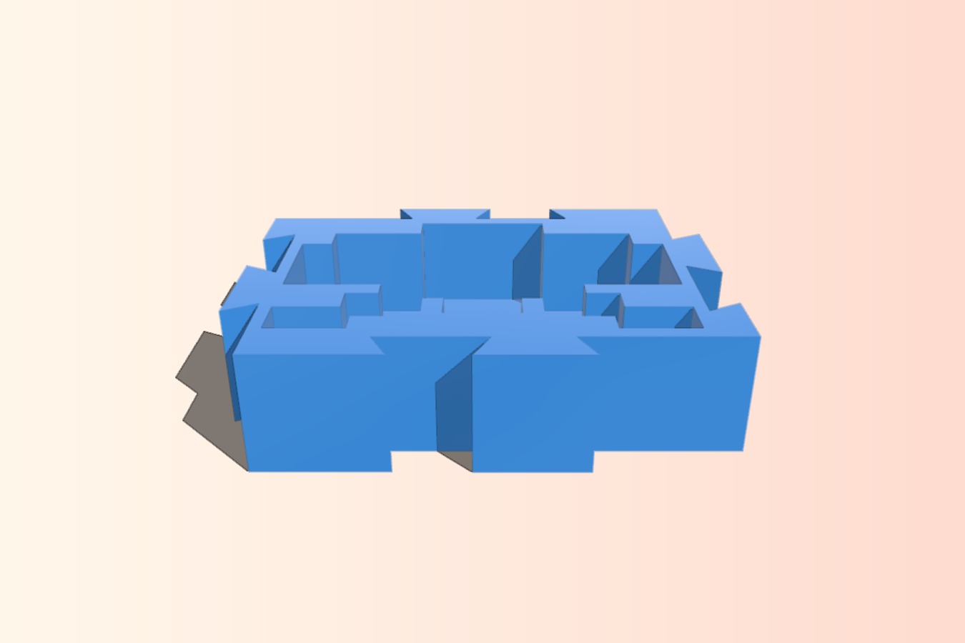 Space invader (ice cube) molds - Tiled