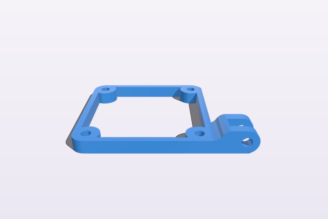 Sanguinololu Fan Mount (pushclamp mount)