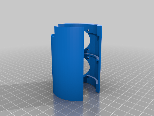 Castle 1717 fan shroud | 3d print model