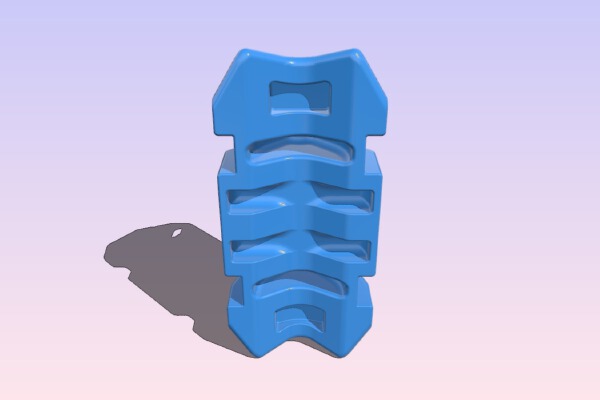 Car Truck Load Bar Universal Factory Roof Rack Mount | 3d print model