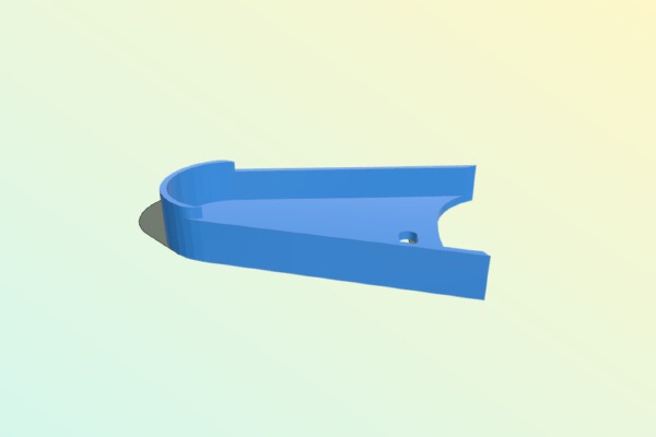 Chainguard for Pocket Bike (Semi Faired) | 3d print model