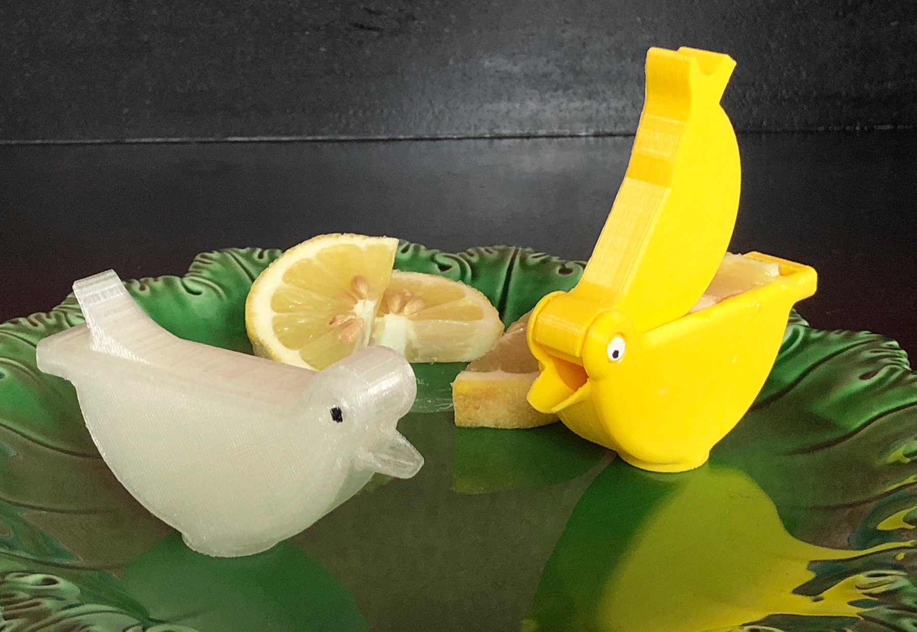 Presse citron oiseau_ Lemon squeezer bird_ update
