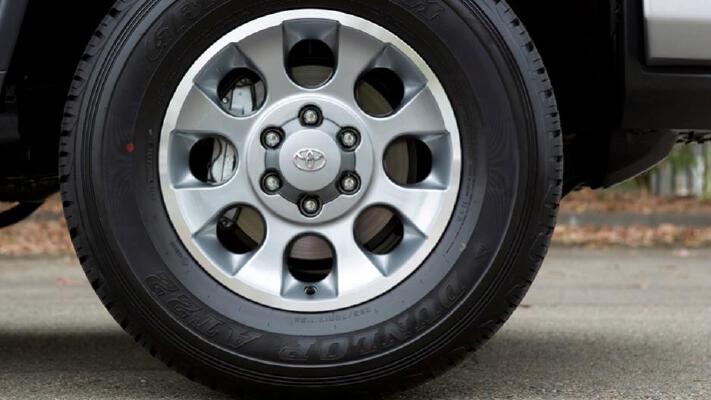 FJ Cruiser Spare Tire Mount Cover for OEM 8-hole wheels | 3d print model