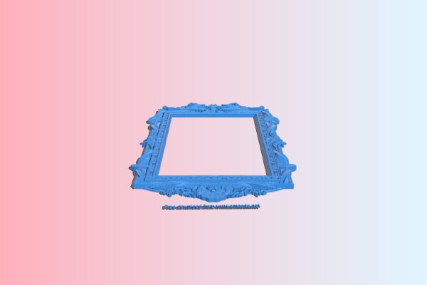 Picture frame or mirror | 3d print model
