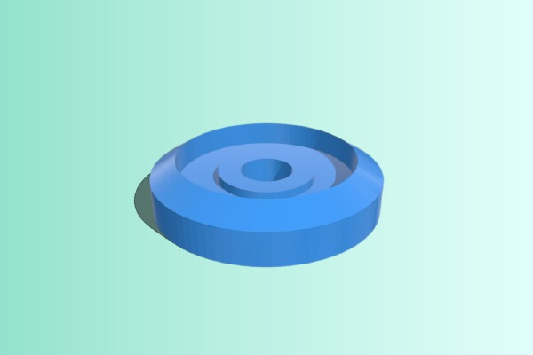 Standard 623ZZ ball bearing flange | 3d print model