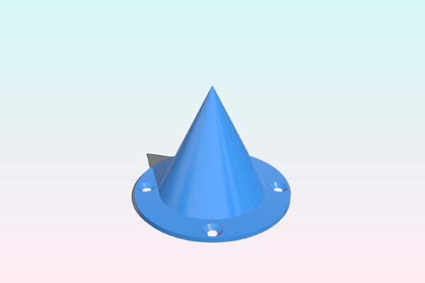 Paint cone fast print | 3d print model