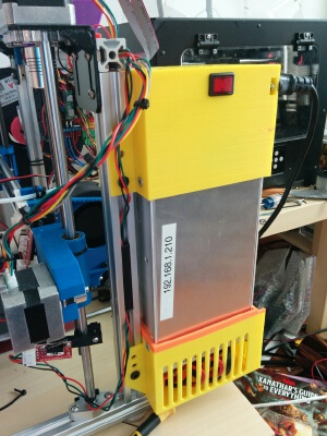 MeanWell Power Supply Cover | 3d print model