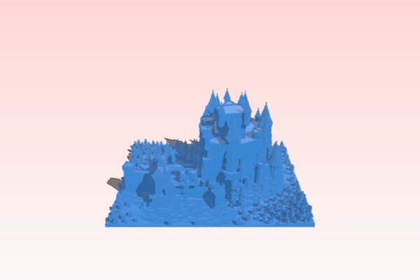 Minecraft Castle | 3d print model