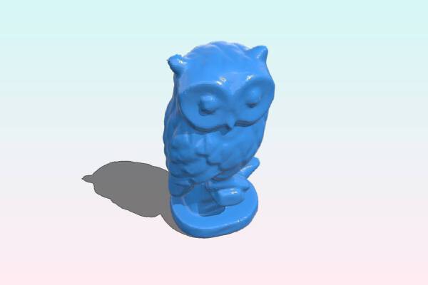 High Quality Owl Scan | 3d print model