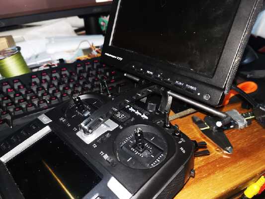 Radiomaster TX16S FPV MONITOR MOUNT | 3d print model
