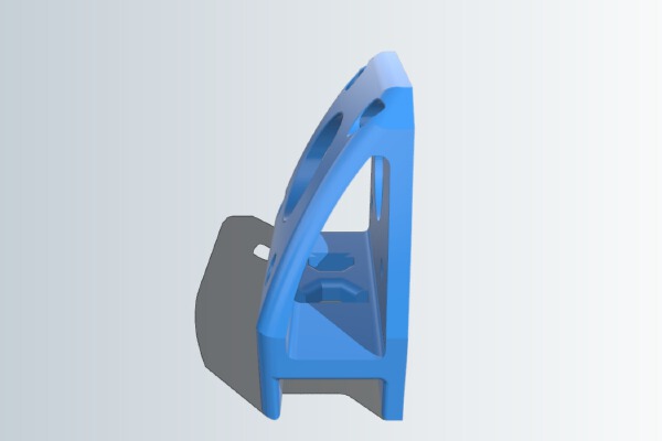 TronXY X1 Y axis motor mount (compact) | 3d print model