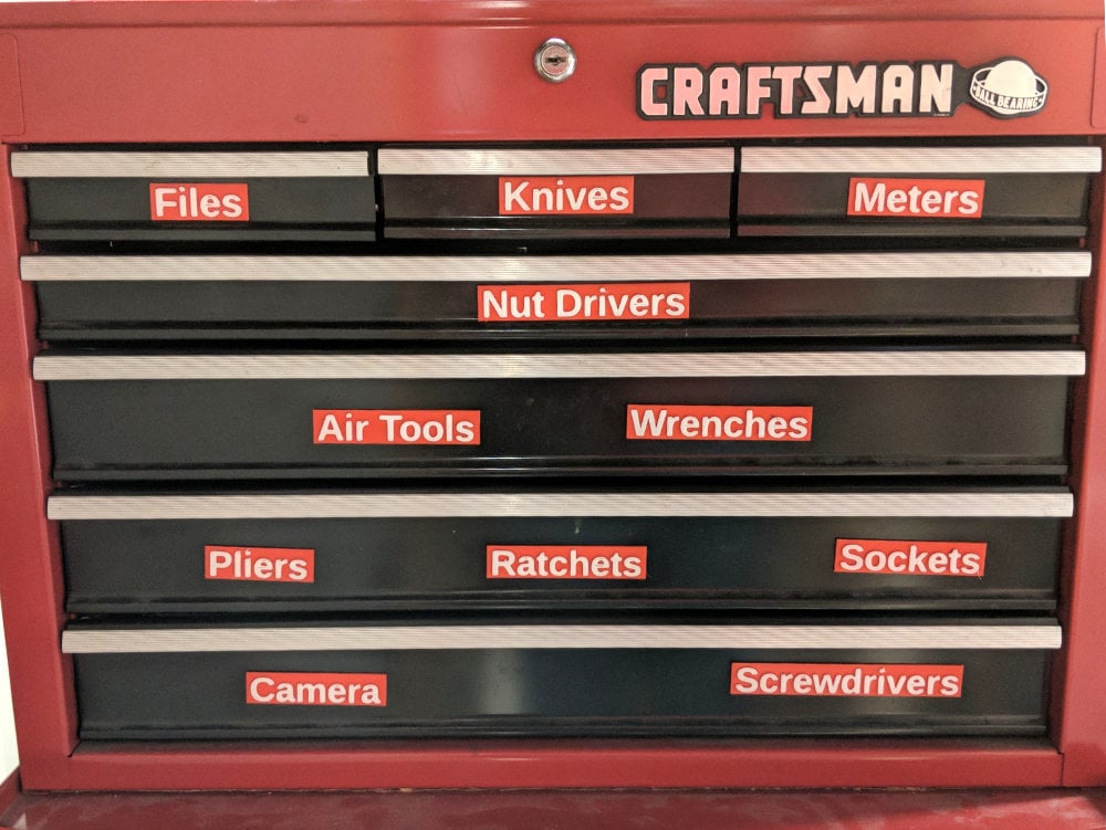 Toolbox Labels