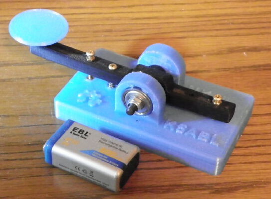 Morse Code Straight Key | 3d print model