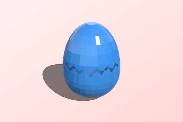 Kinder bunny | 3d print model