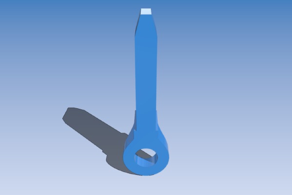 UK Electrical Outlet Key | 3d print model