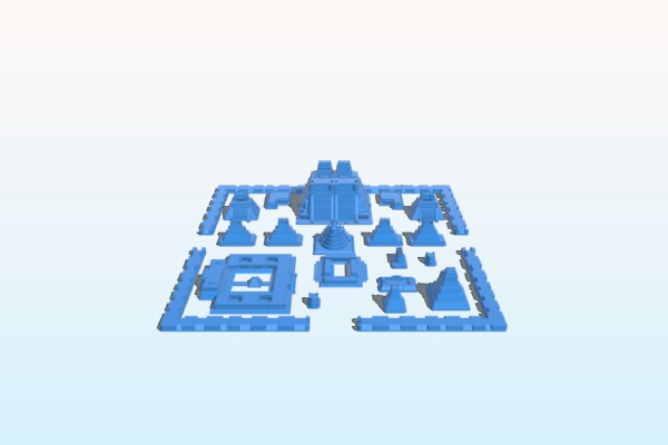 Tenochtitlan – Mexico | 3d print model