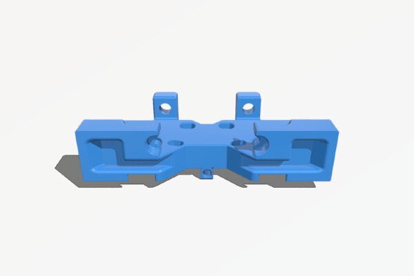 MK8 Adjustable Dual Extruder upgrade | 3d print model