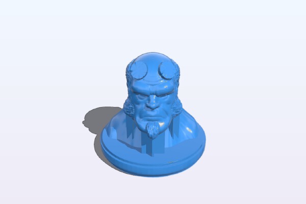 Hellboy Bust | 3d print model