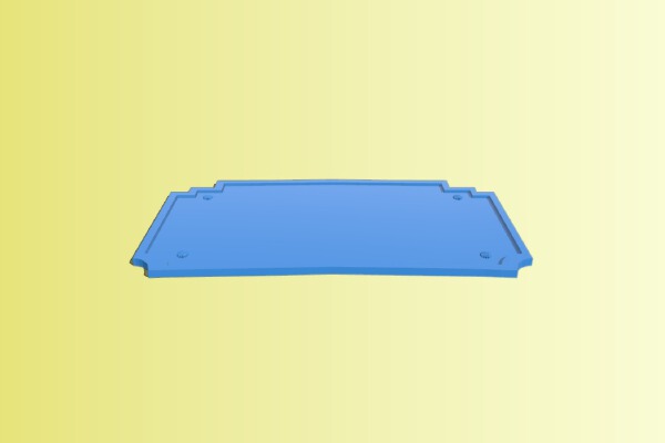 Blank Disneyland Entrance Plaque | 3d print model