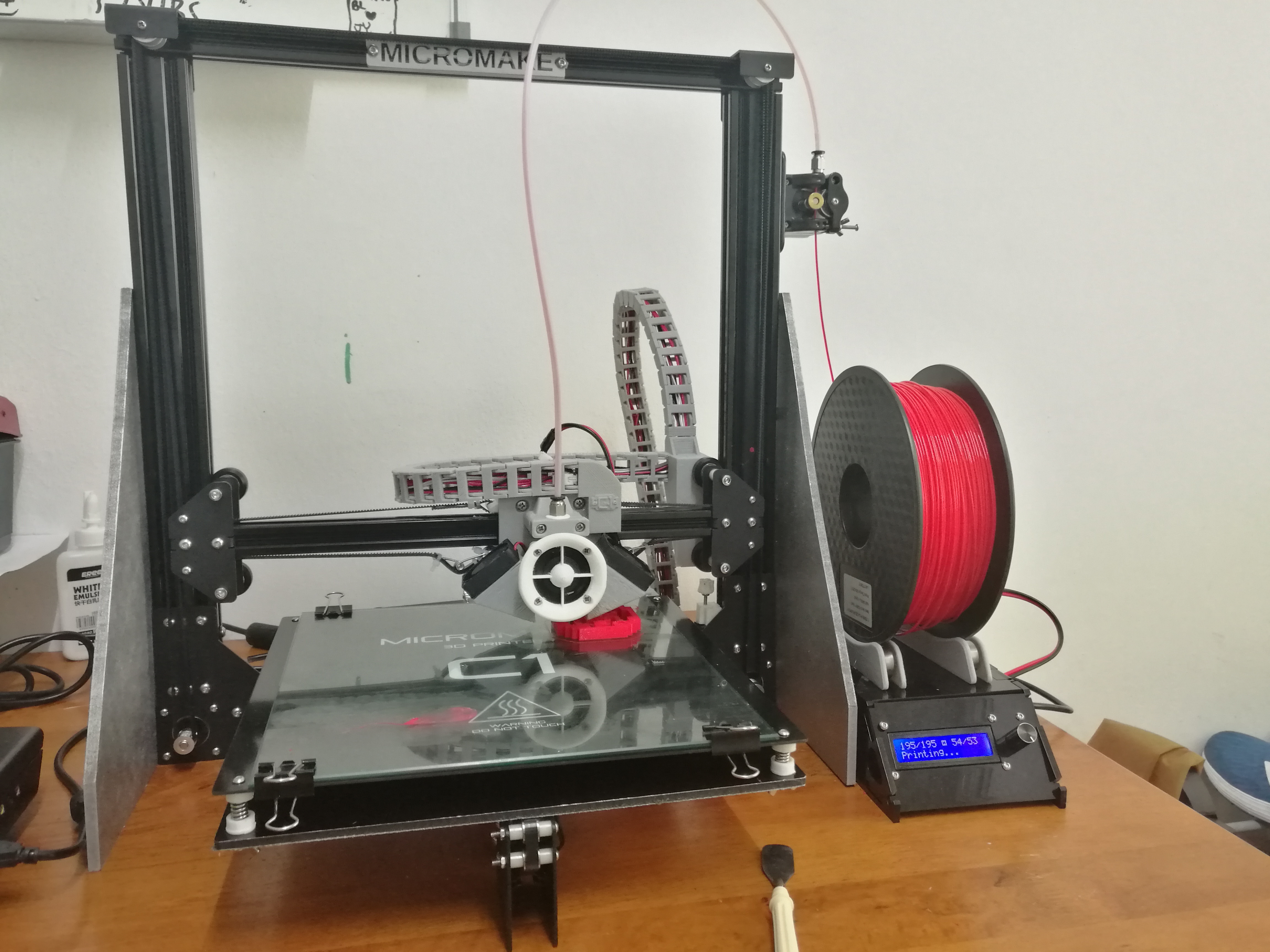 MIcromake C1(metal version) corexy conversion
