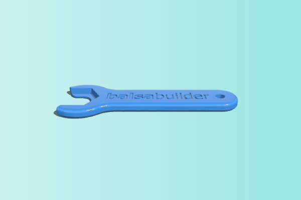 Printrbot Simple Metal 17mm Z Sensor Wrench | 3d print model