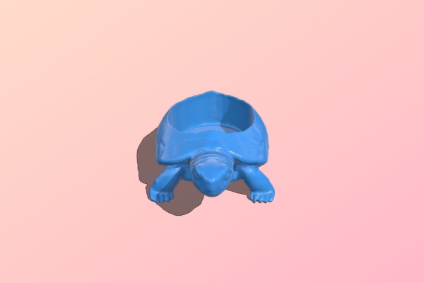 Turtle planter | 3d print model