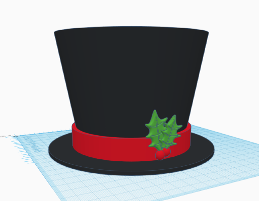 Snowman's Tophat Multicolor | 3d print model