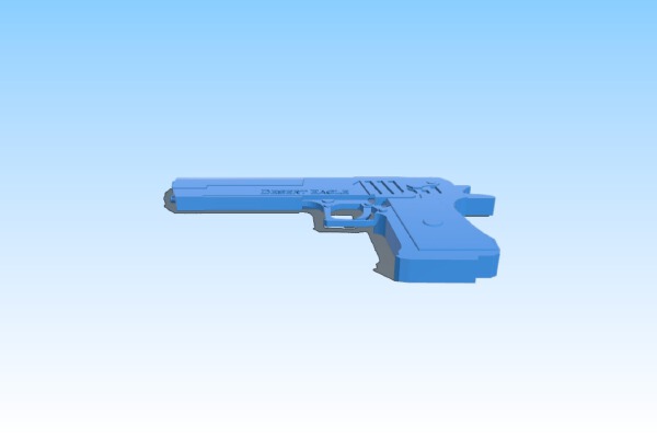 Desert Eagle Gun | 3d print model
