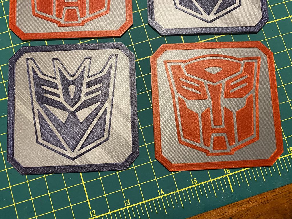 Transformers Coasters