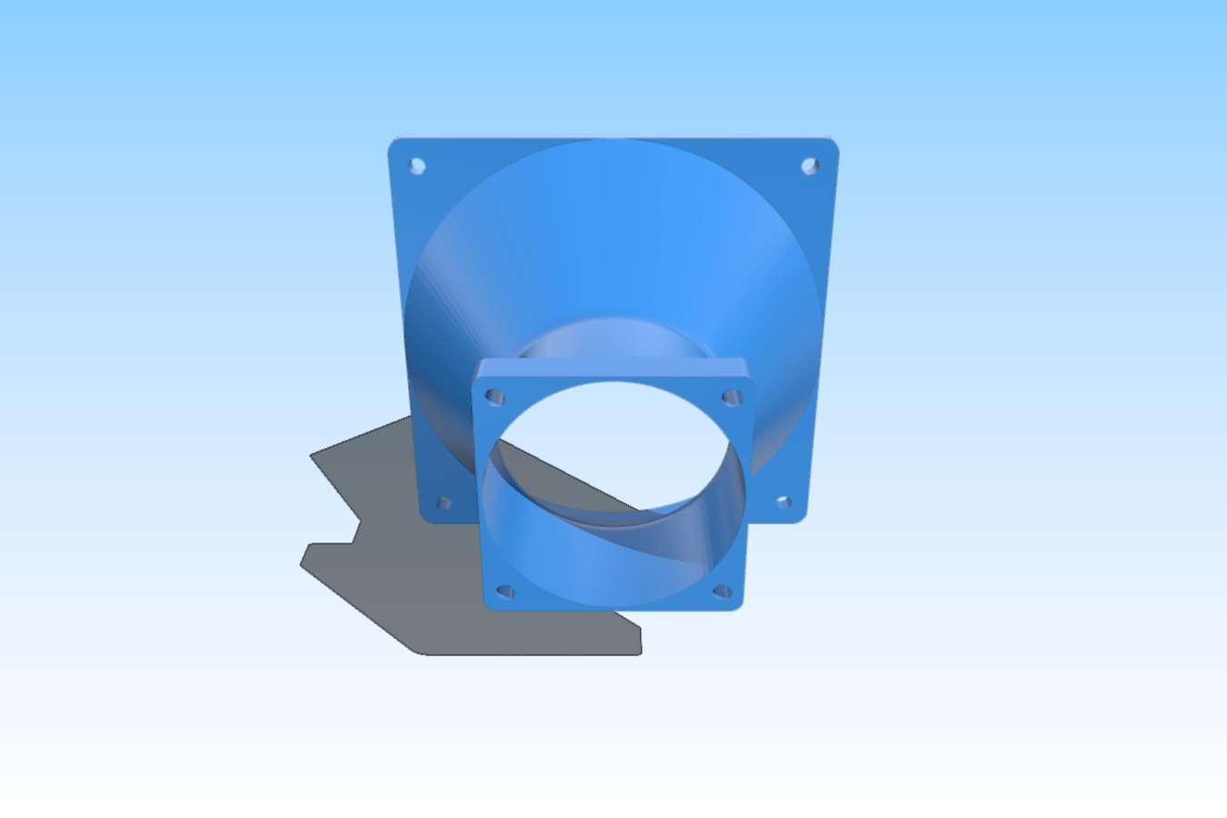 60mm Fan Adapters Version 2 with Solidworks 2014 Source