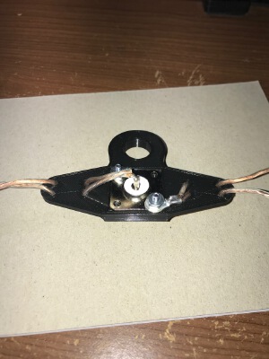 Dipole Antennas Centers for Use with Spiderpole | 3d print model