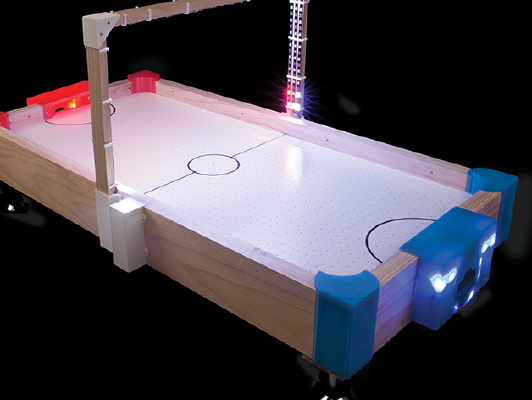 Slap Shot - UPDATED - Air Hockey Table with Automatic Scoring | 3d print model