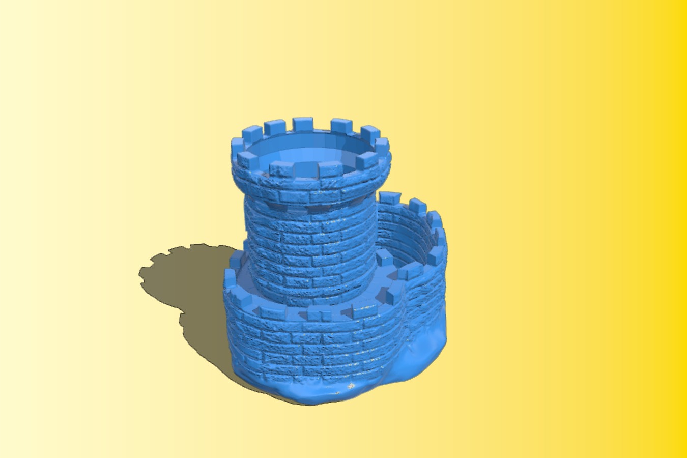 Multipurpose Castle Planter - Tower Planter And Pen Holder