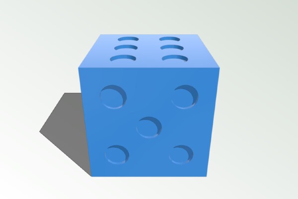 Biased Dice | 3d print model