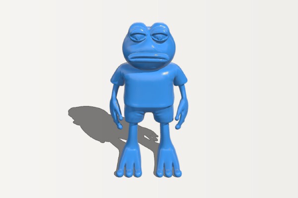 Pepe frog | 3d print model