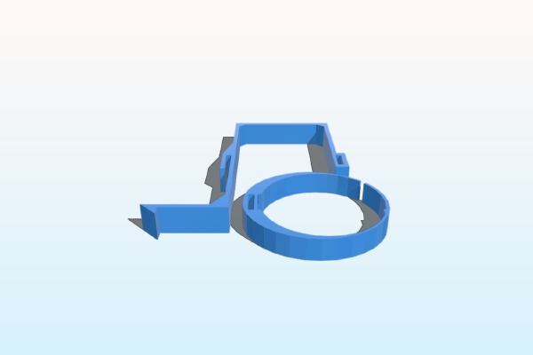 Go-Joe: A Hackable Cup Holder | 3d print model
