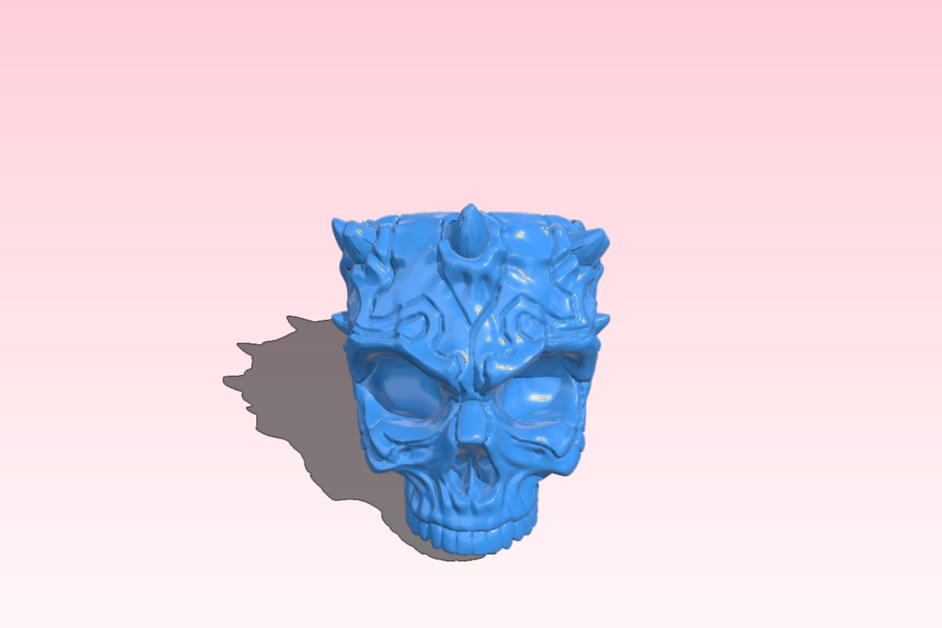 Skull container