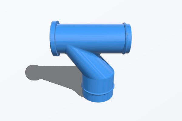 Y adapter for Intex Pure Spa | 3d print model
