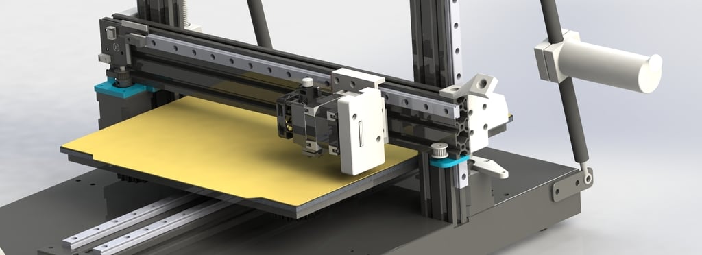 Artillery Sidewinder Hermes XYZ Linear Rail Mod++ | 3d print model