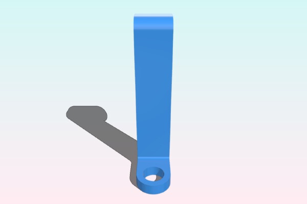 Ender 3 (V2) Z-Motor Wire Clip | 3d print model
