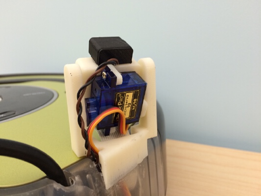 Automated Tilt Mechanism Camera Mount [iRobot Create2 Project] | 3d print model