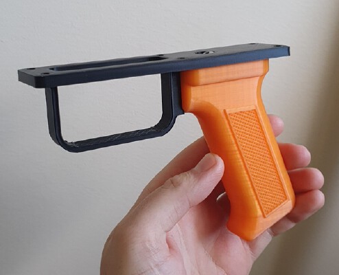 AK handle mount for spearguns_spearfishing_etc | 3d print model